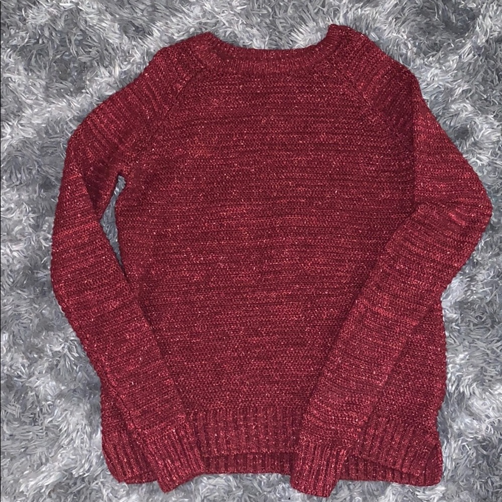 Faded Glory burgundy sweater
